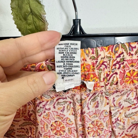 Rachel Zoe Marigold Market Linen-Blend Pants - Picture 8 of 8